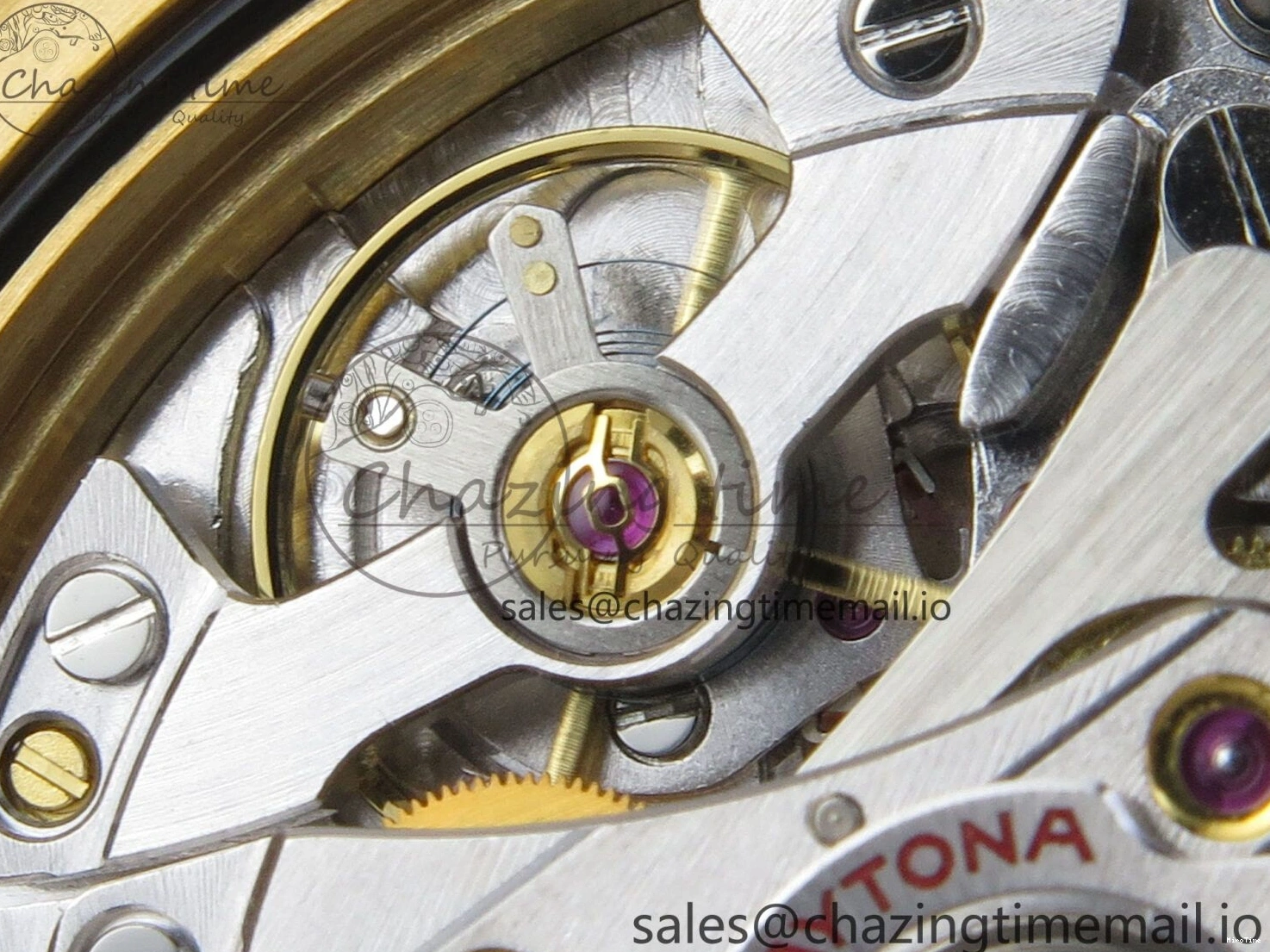MiroTime 0524 Daytona 126518 VSF 1:1 Best Edition YG Black Dial on Oysterflex Strap VS4131 V2 (Weighted) Refined 329
